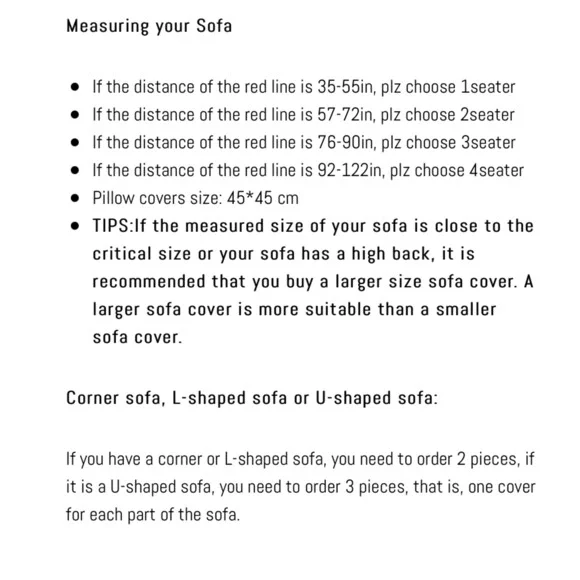 Oversized 4 Seat Sofa Slipcover Beige Cream Stretchy Machine Wash Water Repell - Picture 7 of 7